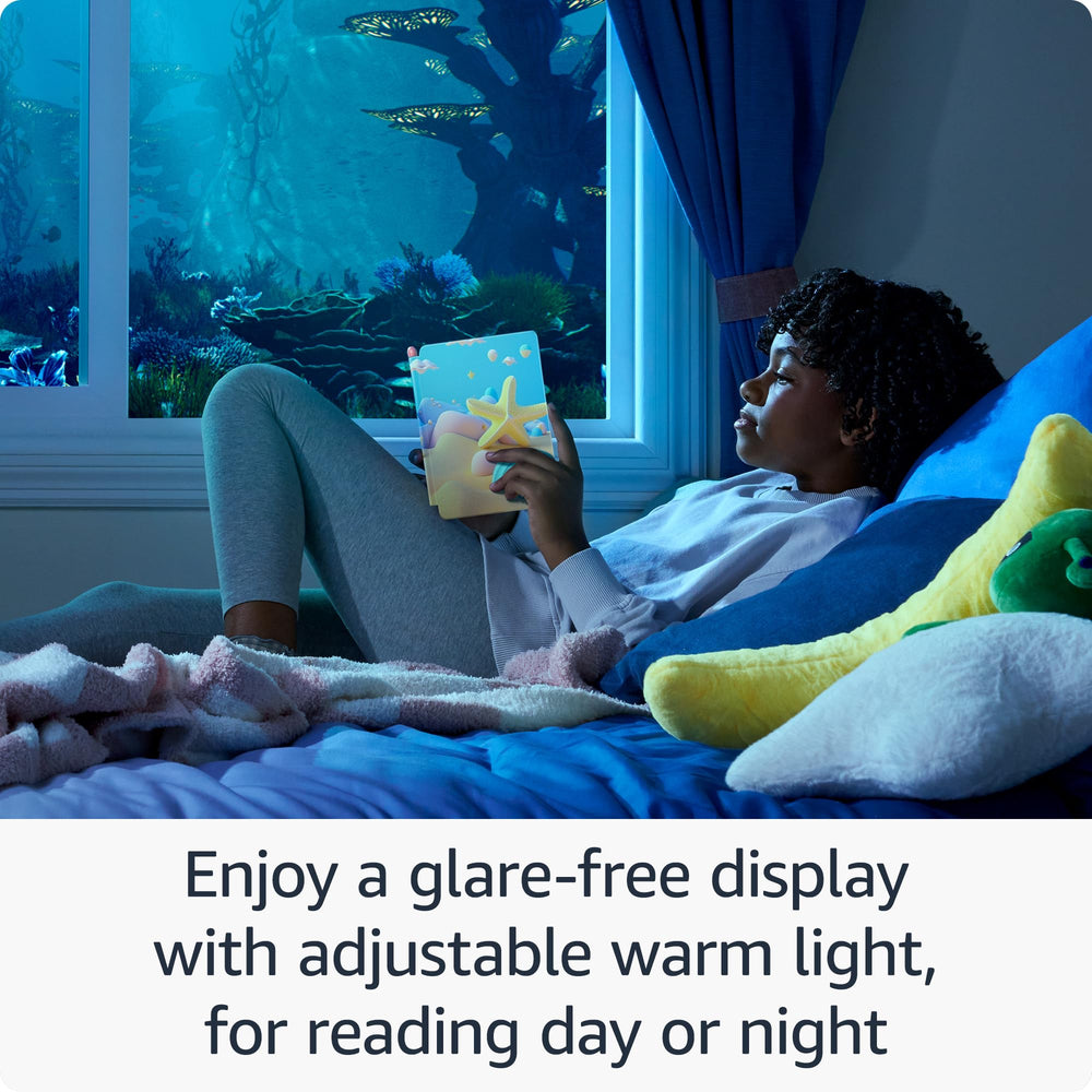 Amazon Kindle Paperwhite Kids parental dashboard highlights easy family controls.