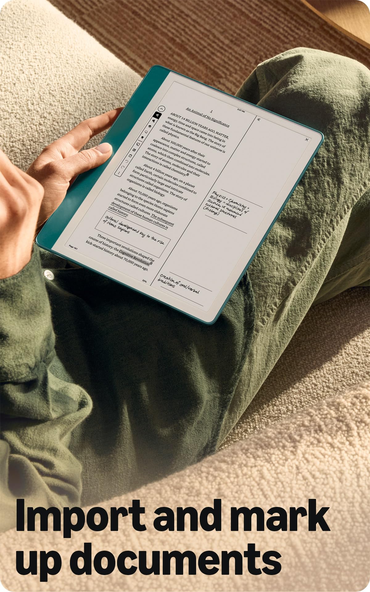 Amazon Kindle Scribe Active Canvas for capturing insights while reading