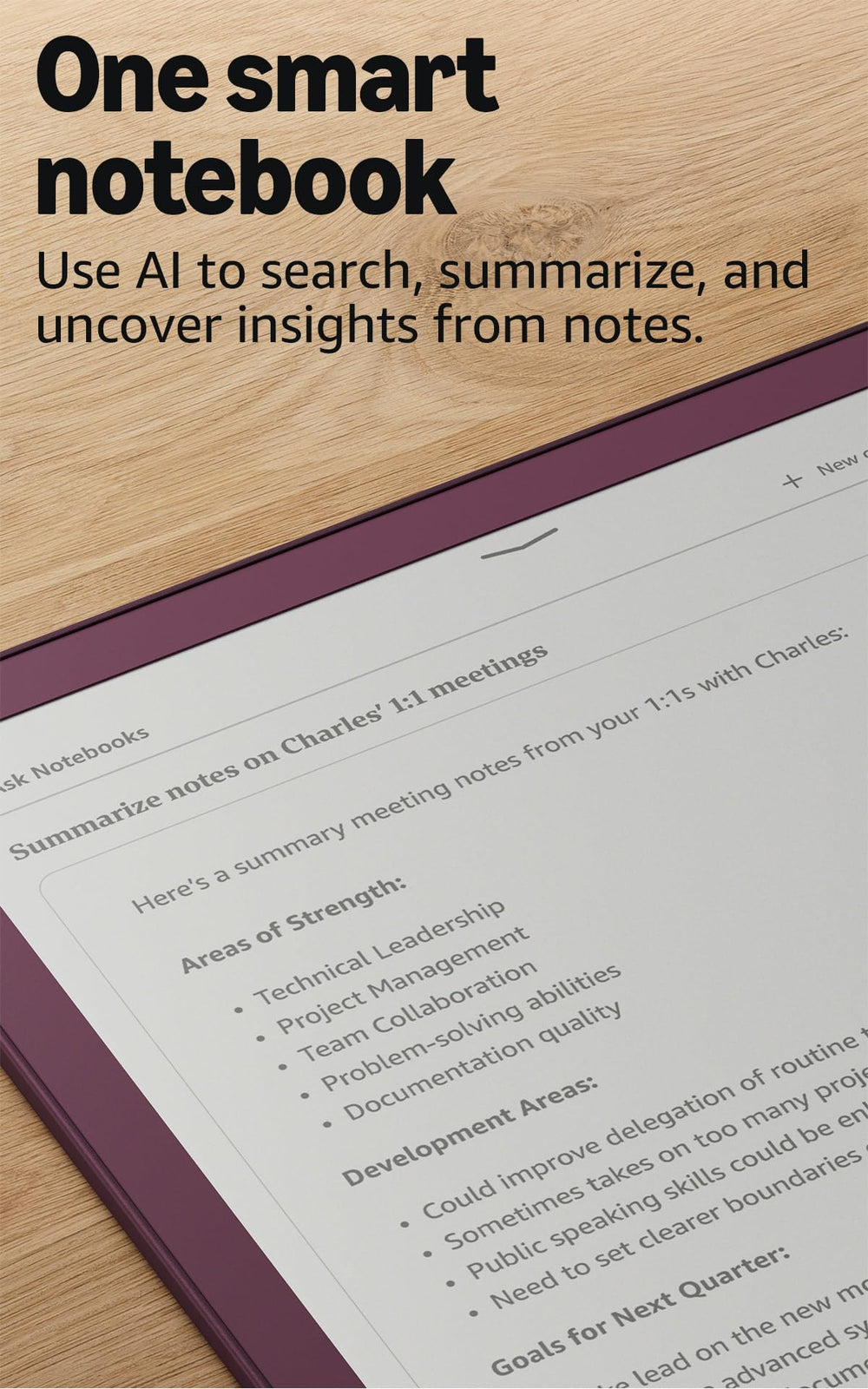 Amazon Kindle Scribe AI tools help organize notes and refine handwriting efficiently