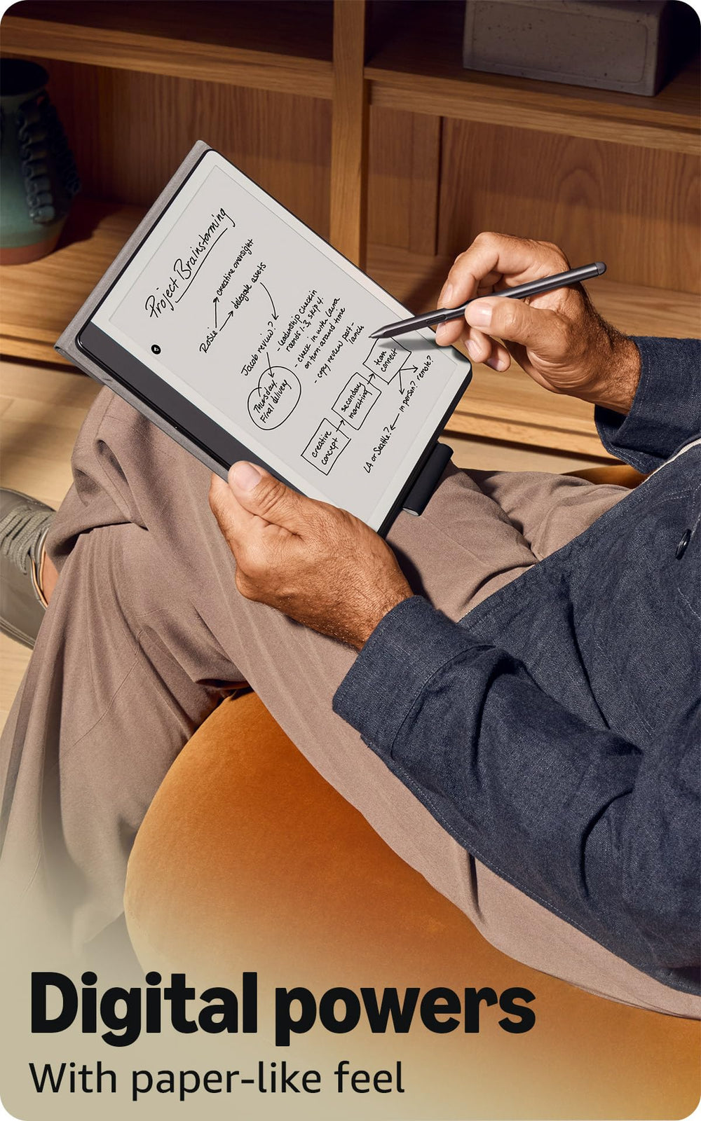 Amazon Kindle Scribe markup documents feature for annotating PDFs easily
