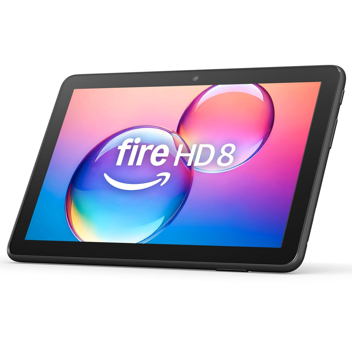 Amazon Like-New Fire HD 8 tablet front view for immersive on-the-go entertainment.