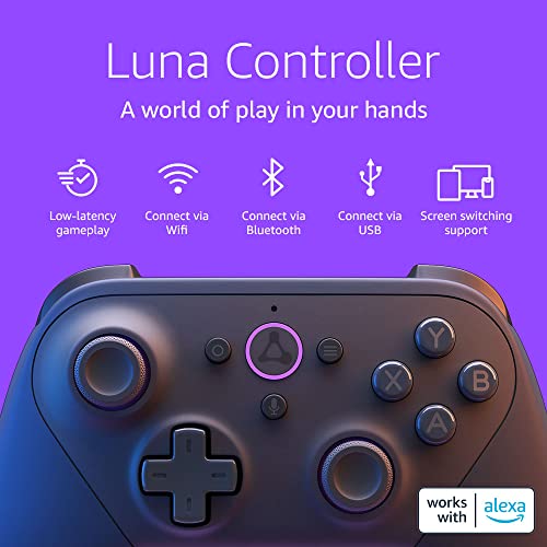 Amazon Luna Controller cloud direct low latency for responsive gameplay