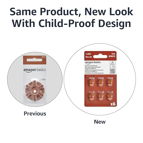 Amazon Basics 60-pack box highlighting brown tab packaging