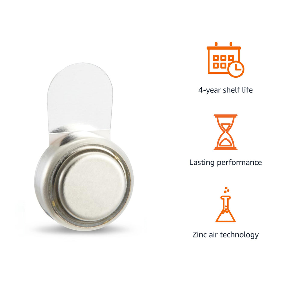 Amazon Basics 312 mercury-free battery supports eco-friendly use