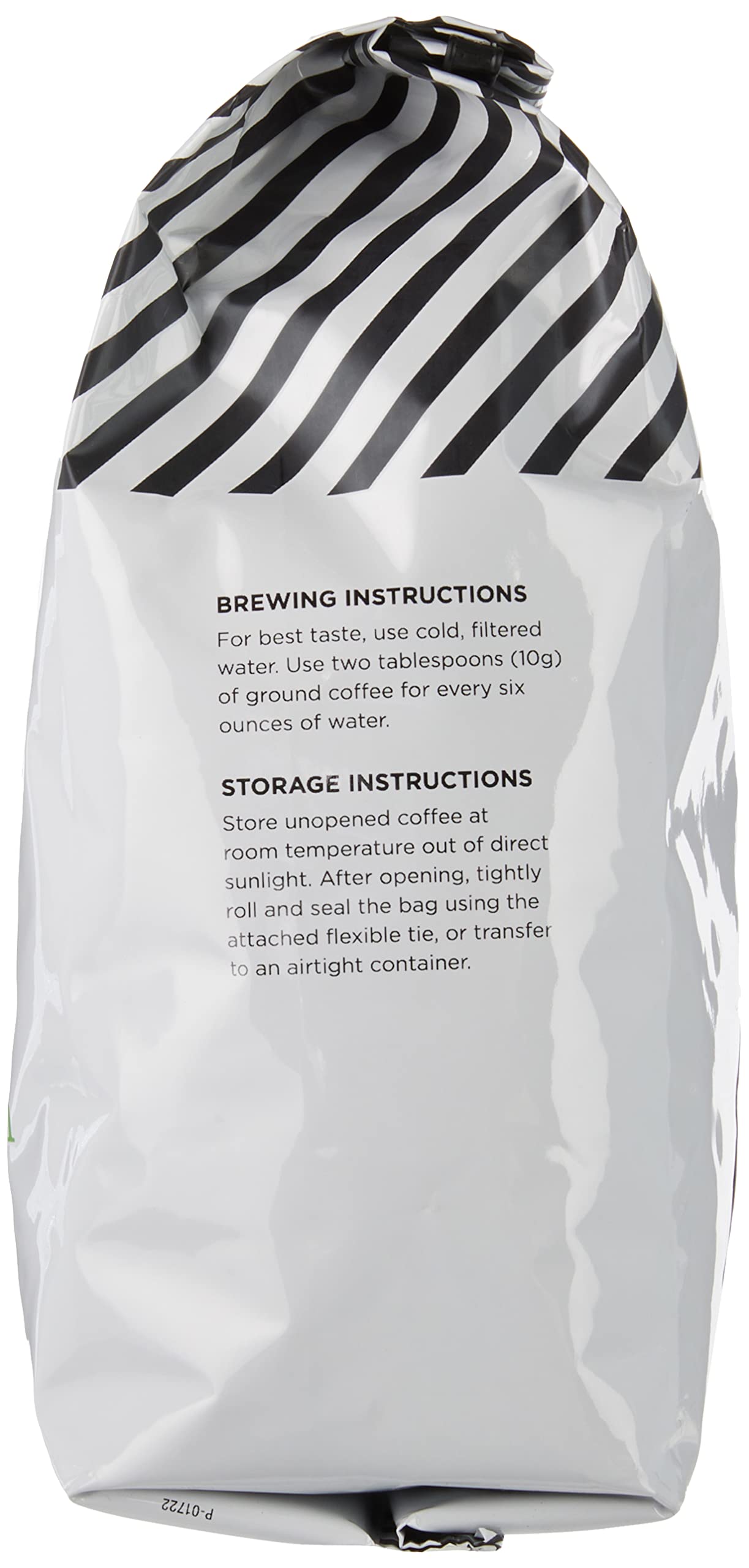 Amazon Fresh Colombia ground coffee cup captures a smooth, full-bodied breakfast brew.