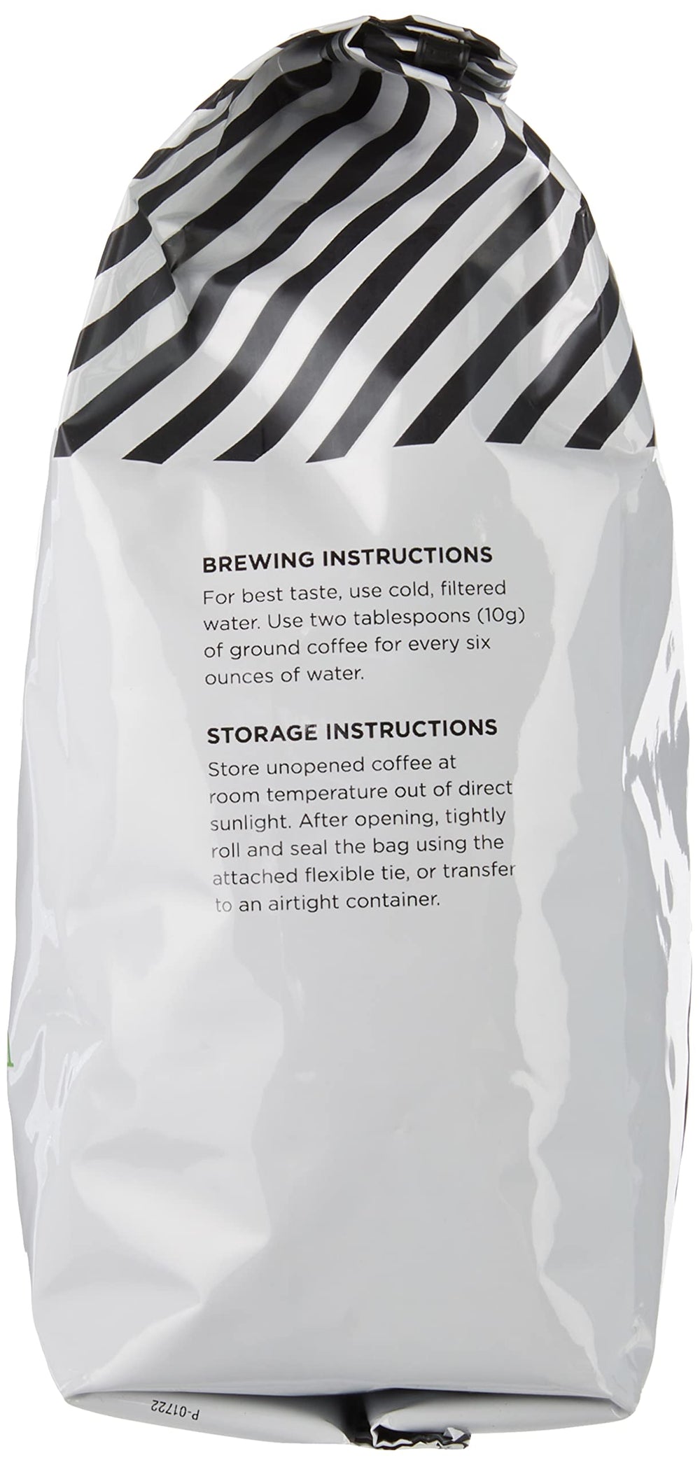 Amazon Fresh Colombia ground coffee cup captures a smooth, full-bodied breakfast brew.