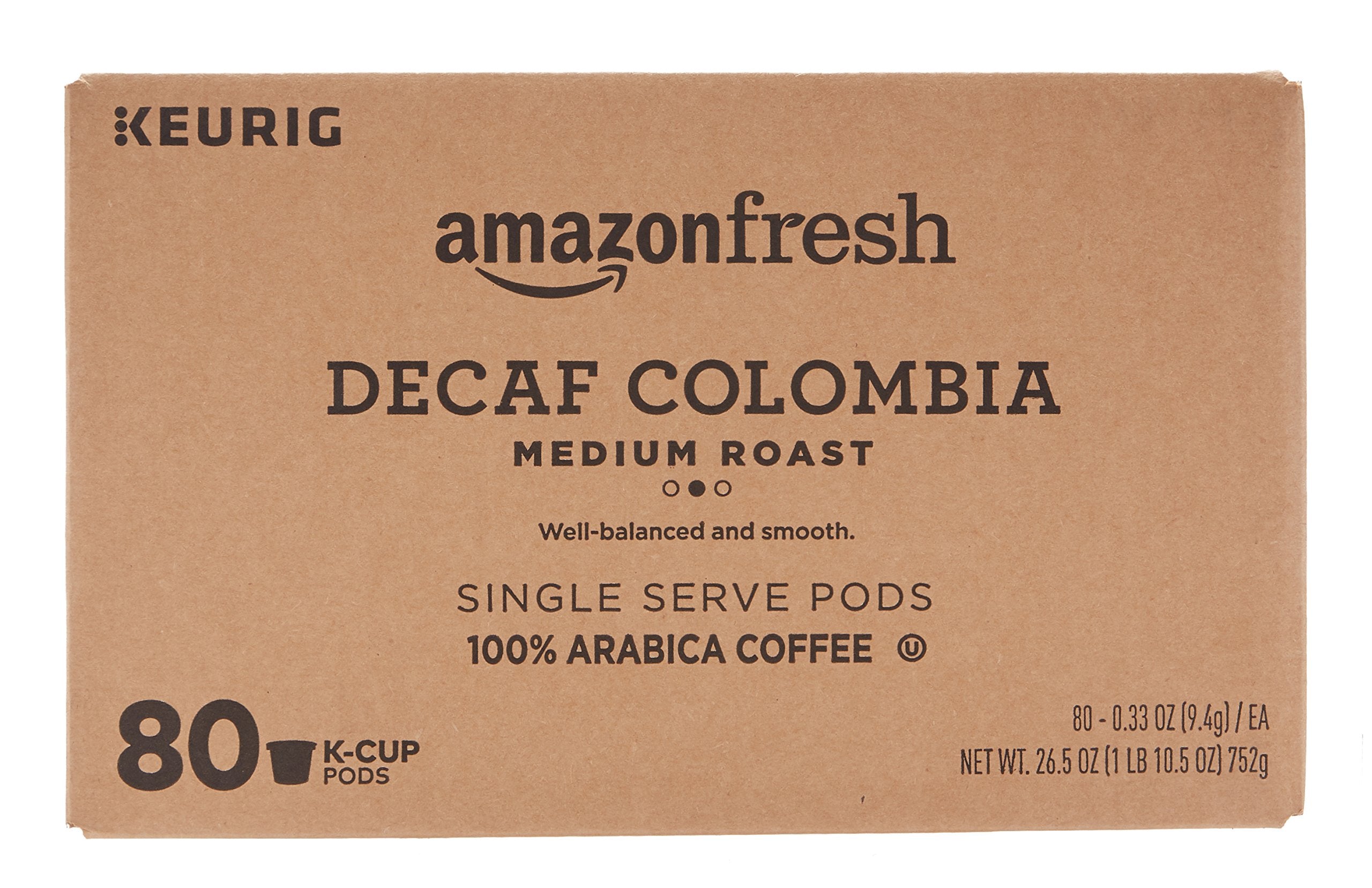 AmazonFresh Keurig-compatible pod in use for quick brews