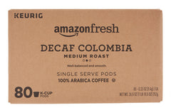 AmazonFresh Keurig-compatible pod in use for quick brews