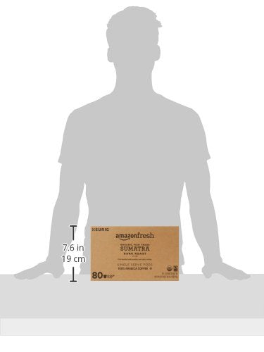 AmazonFresh Sumatra K-Cups box; six-pack packaging for daily use.