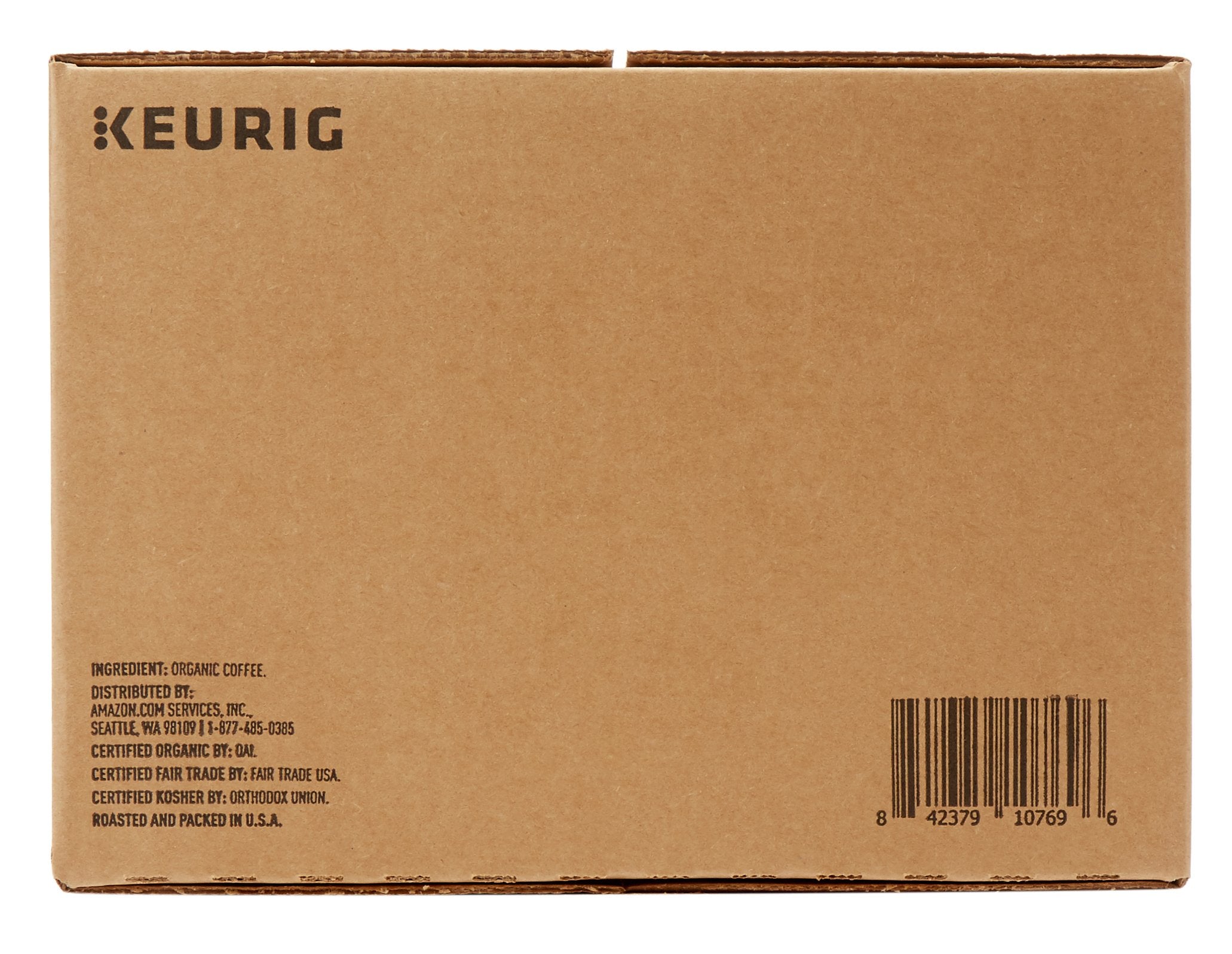AmazonFresh Sumatra K-Cups pod detail; uniform roast for a smooth cup.