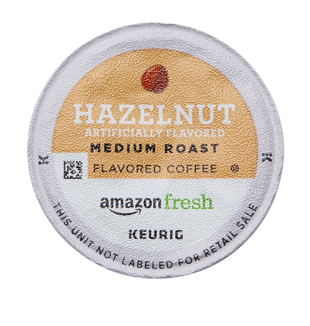 AmazonFresh US roasted packaging highlighting domestic roasting for freshness.