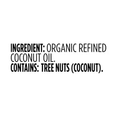 Amazon Grocery Organic Refined Coconut Oil 30oz jar with neutral aroma for versatile uses.
