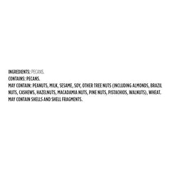 Amazon Grocery pecan halves ingredients label highlights allergen information