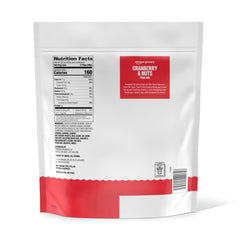 Amazon Grocery trail mix close-up featuring almonds, cashews, and cranberries for on-the-go energy