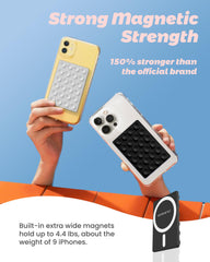 amBand 24-suction cup system with 12mm diameter provides a stable grip.