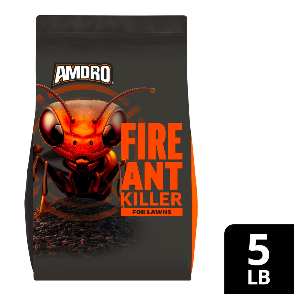 Amdro Fire Ant Killer targets an ant mound for treatment.