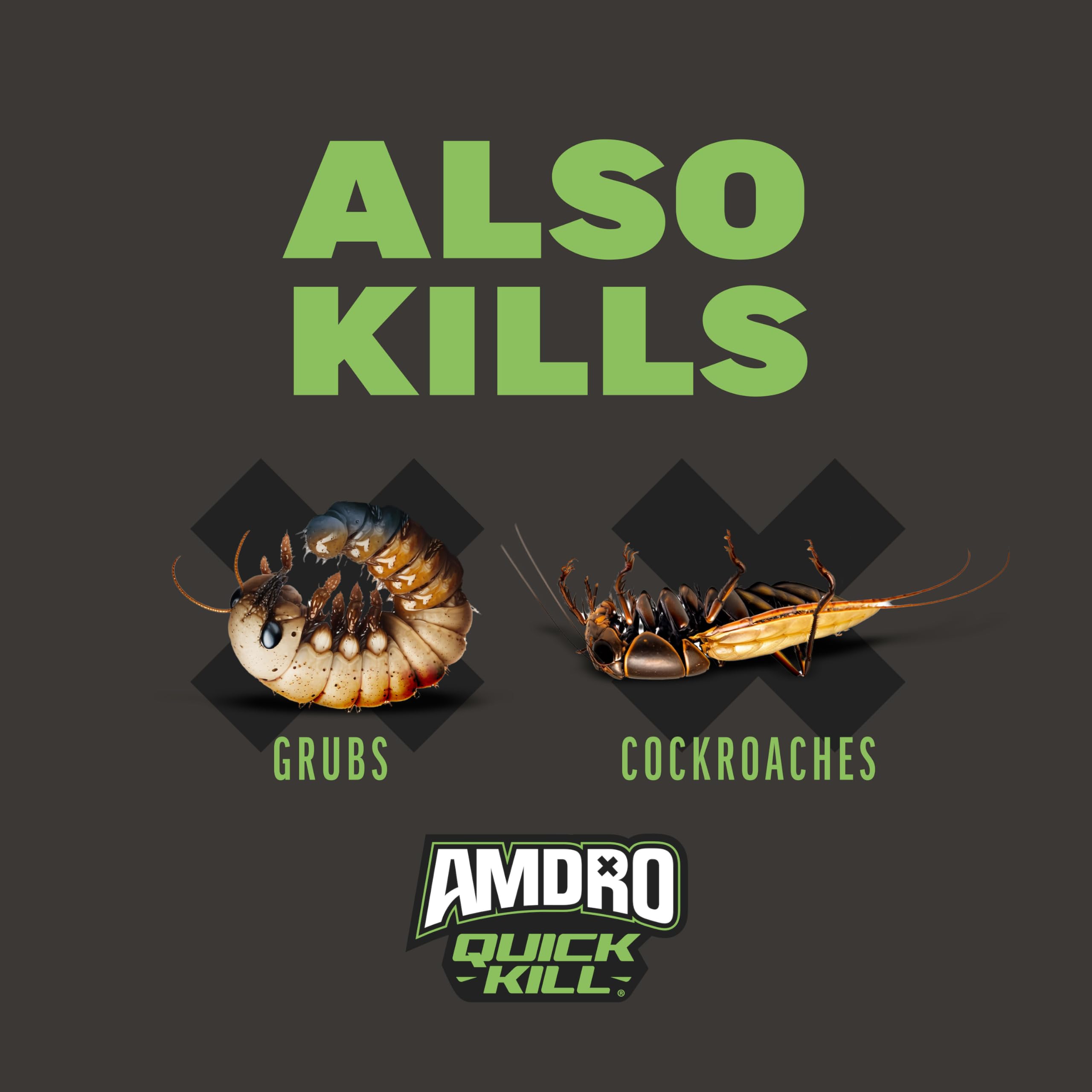 Amdro ideal for lawns, flower beds, and home perimeter protection.