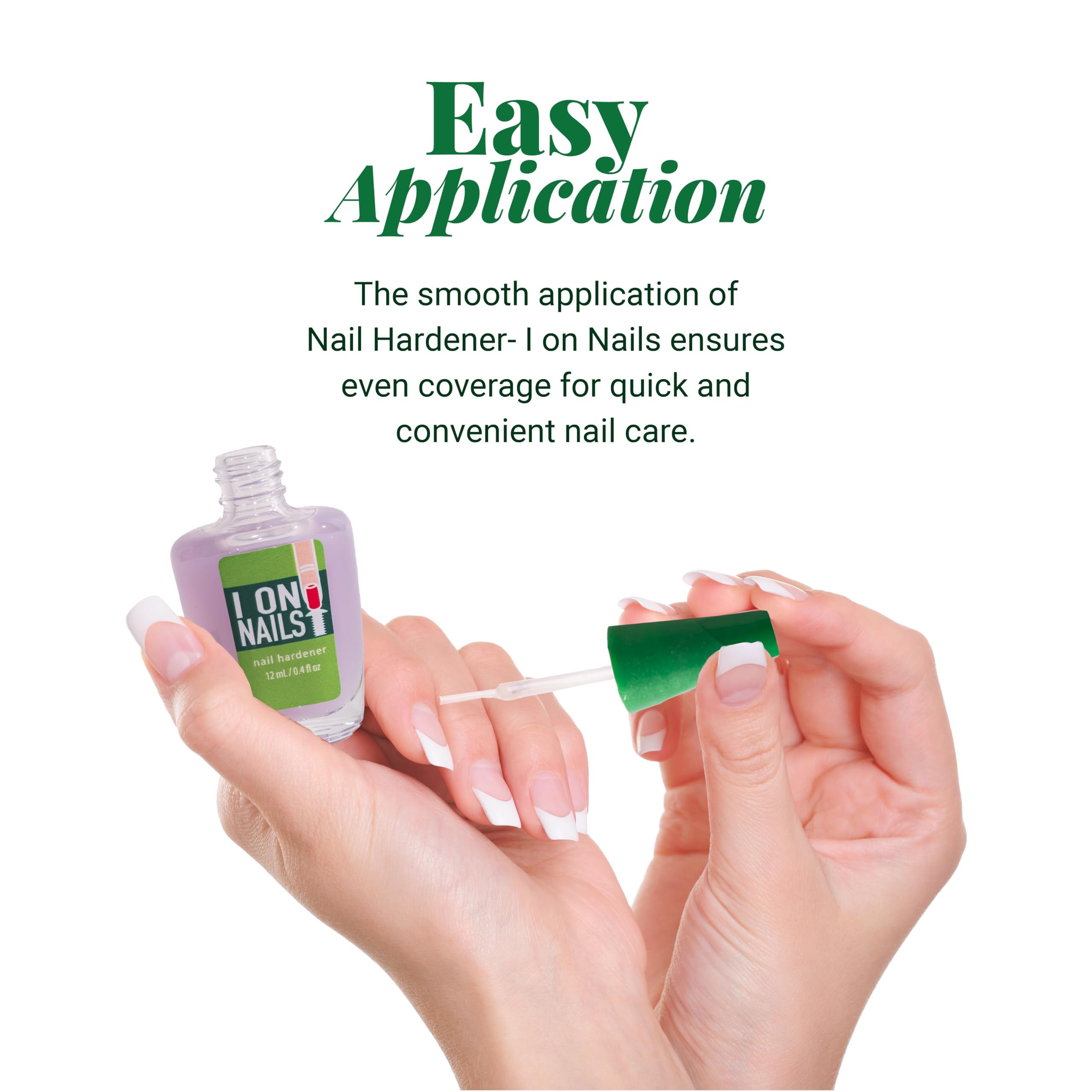 Amen Beauty On Nails damage-repair targets fragile nails with keratin support