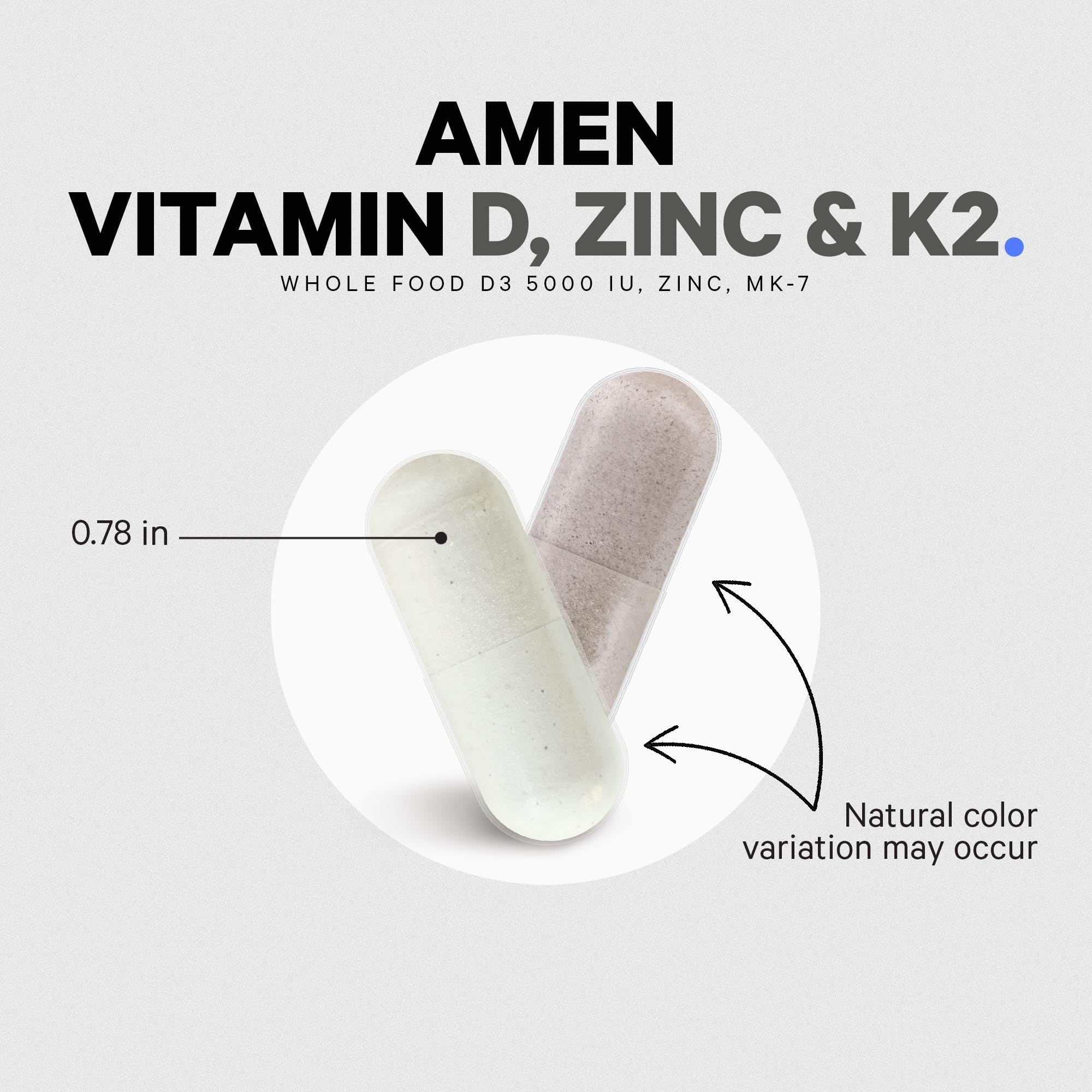 Amen zinc 30 mg amino acid chelate graphic represents mineral support