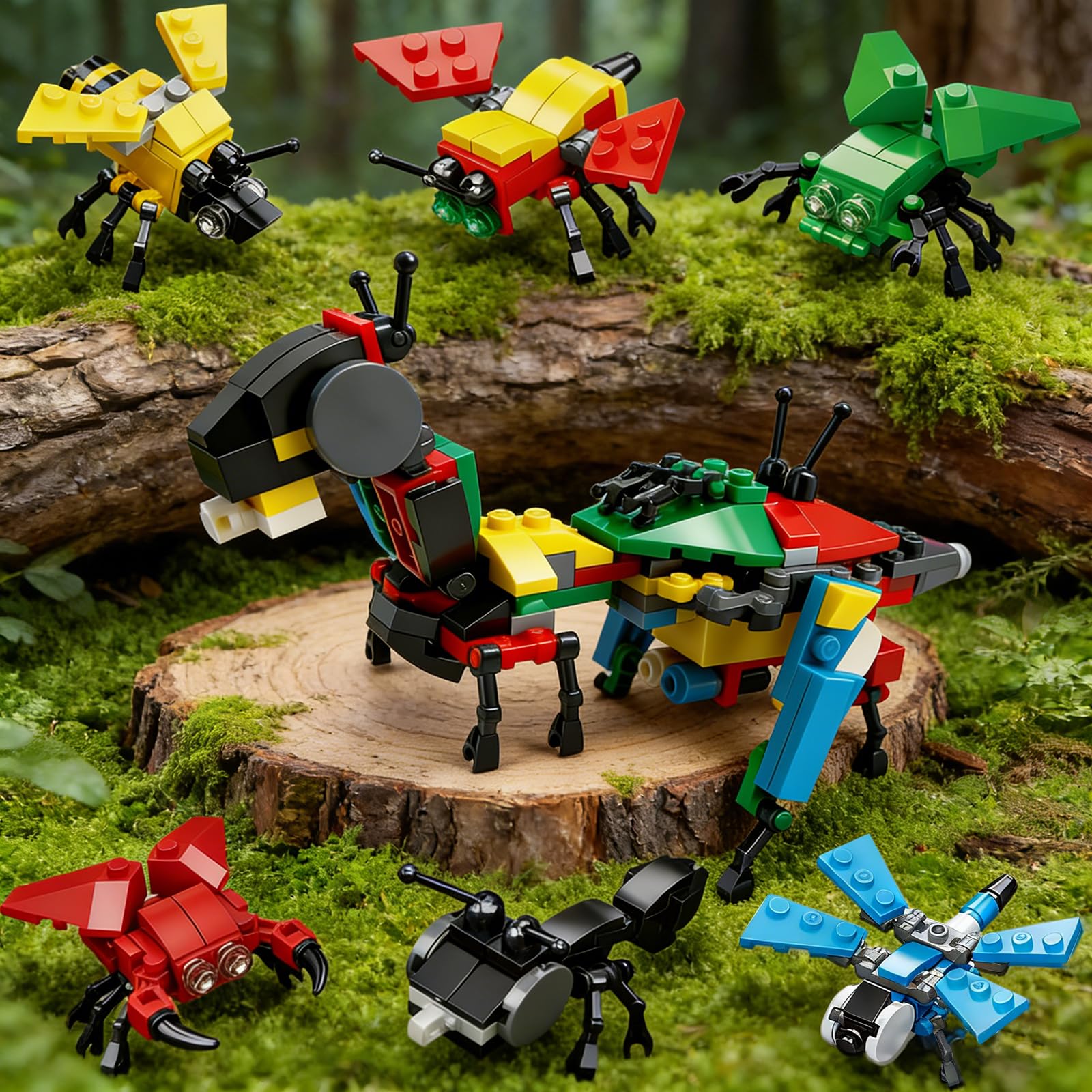 AMENON 358-piece STEM toy set supports creativity and coordination