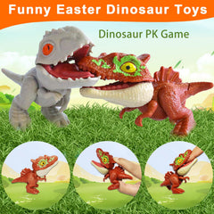 AMENON close-up shows washable, durable dinosaur figure.