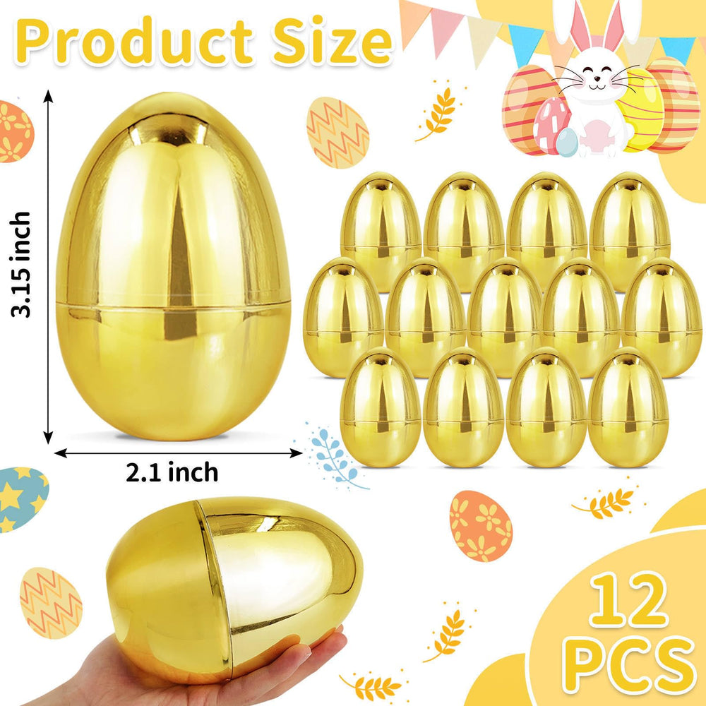AMENON hinged design Easter egg showing easy-open feature
