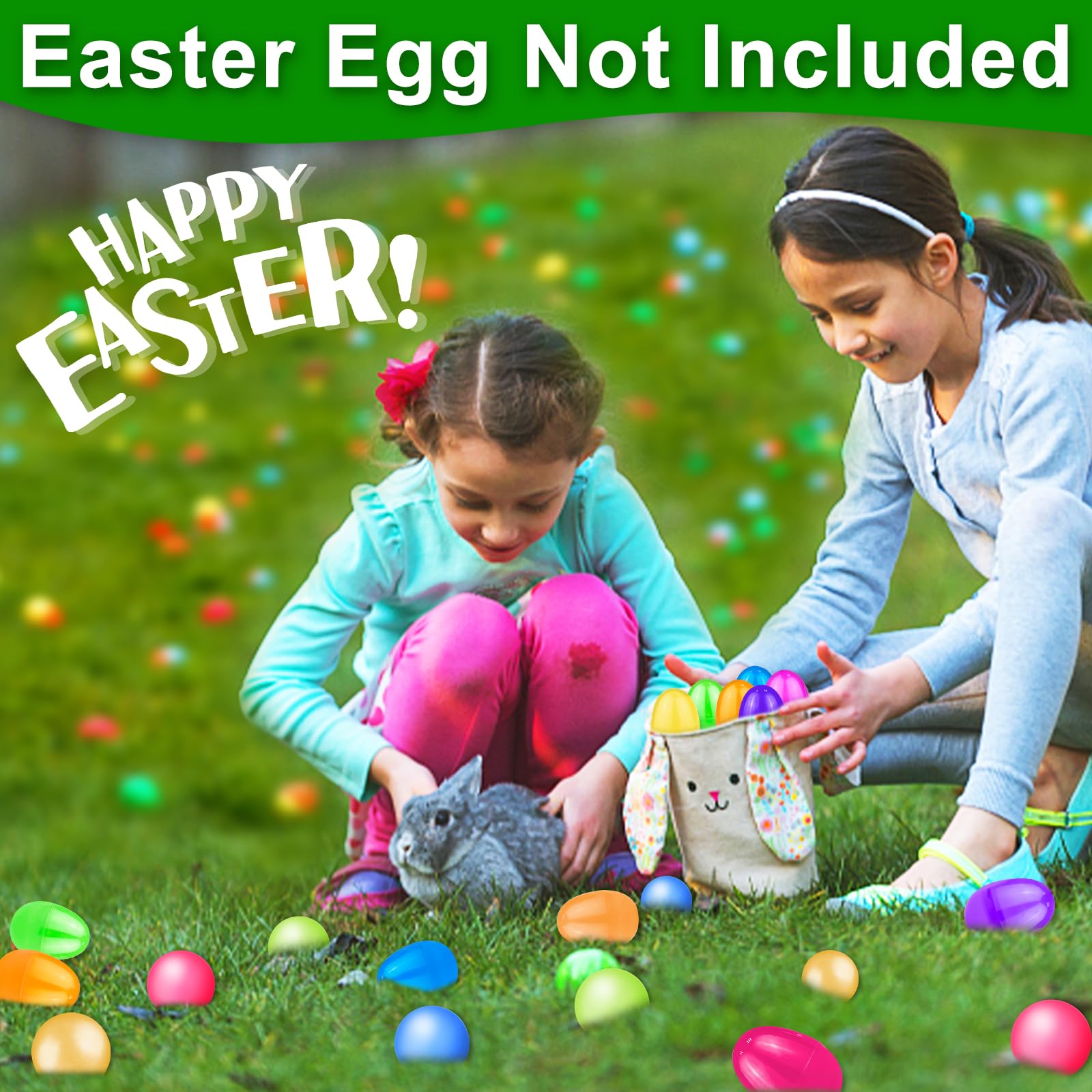 AMENON 3-inch orange Easter egg perfect for basket stuffers and hunts