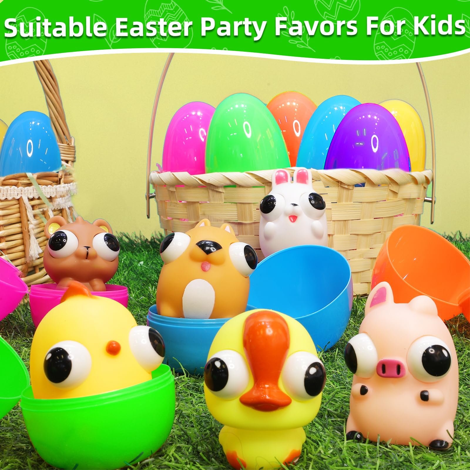 AMENON egg reveals chicken inside for curious play.