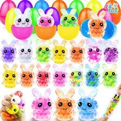 AMENON Easter eggs in a 24-pack, prefilled for festive egg hunts.