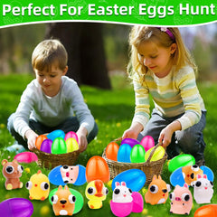 AMENON egg reveals puppy inside for squishy fun.