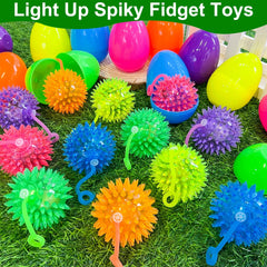 AMENON color six-color Easter eggs attract kids during egg hunts.