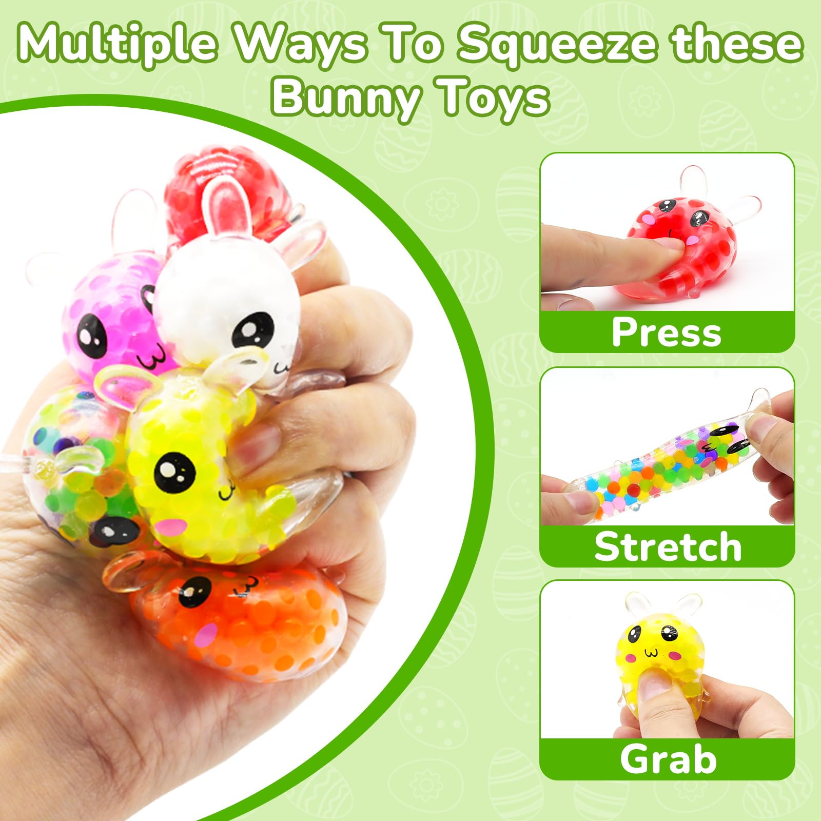 AMENON Easter party favors with colorful eggs for celebrations.