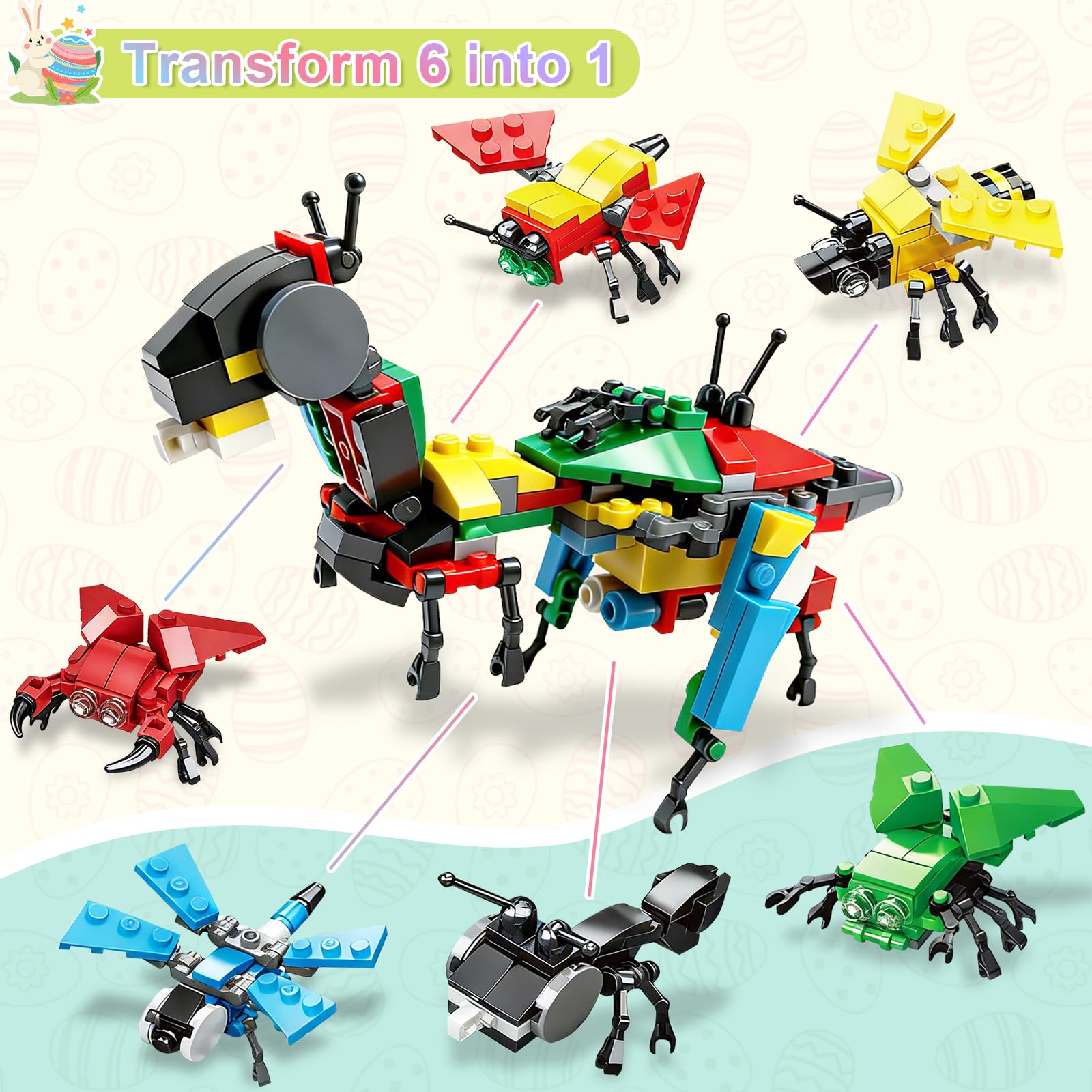 AMENON easy assembly manual guides kids through steps