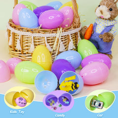 AMENON empty Easter eggs for classroom prizes or party favors