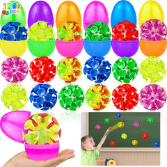 AMENON filled Easter eggs with suction cups for colorful hunts and tactile play.