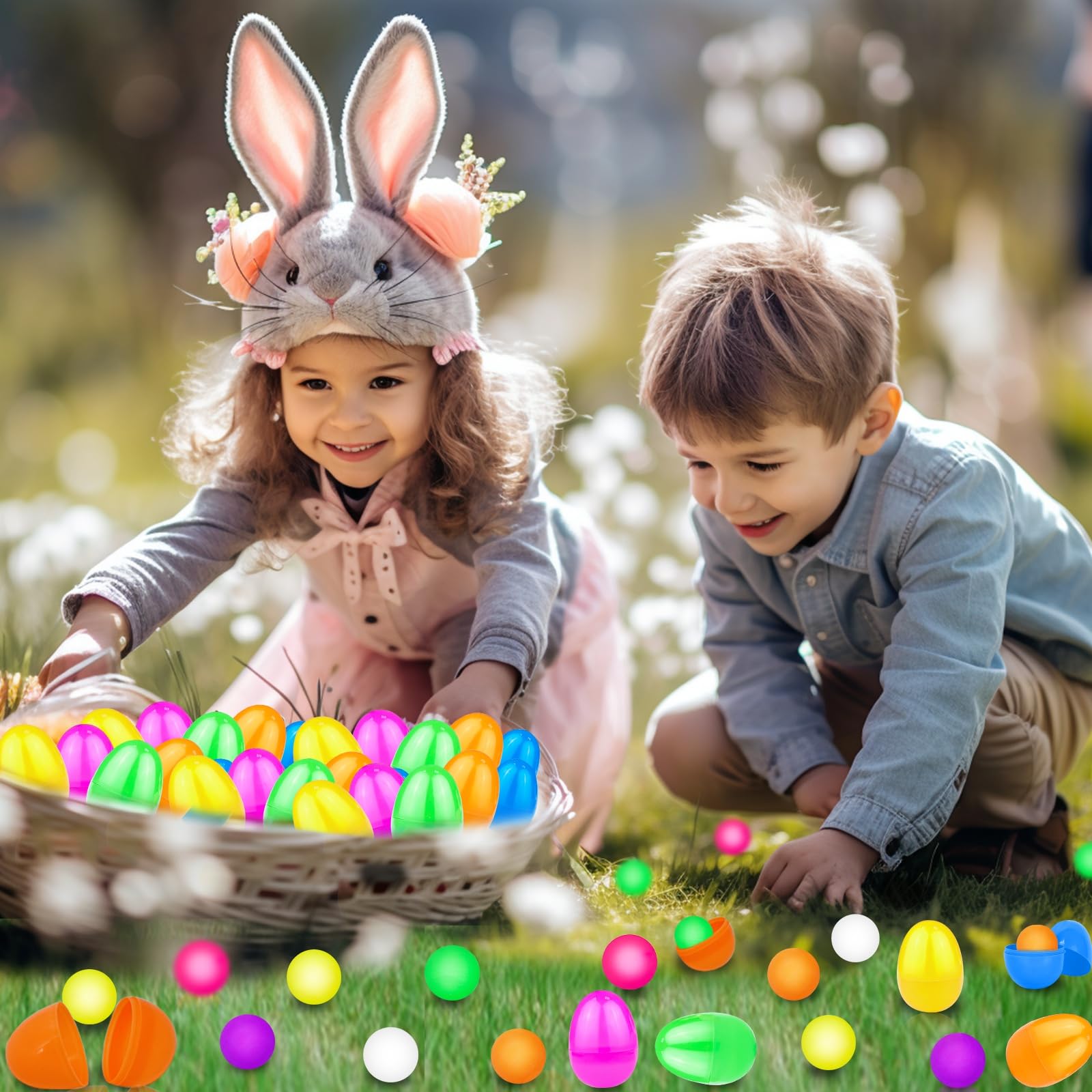 AMENON kid-friendly plastic eggs for safe, joyful holiday moments.