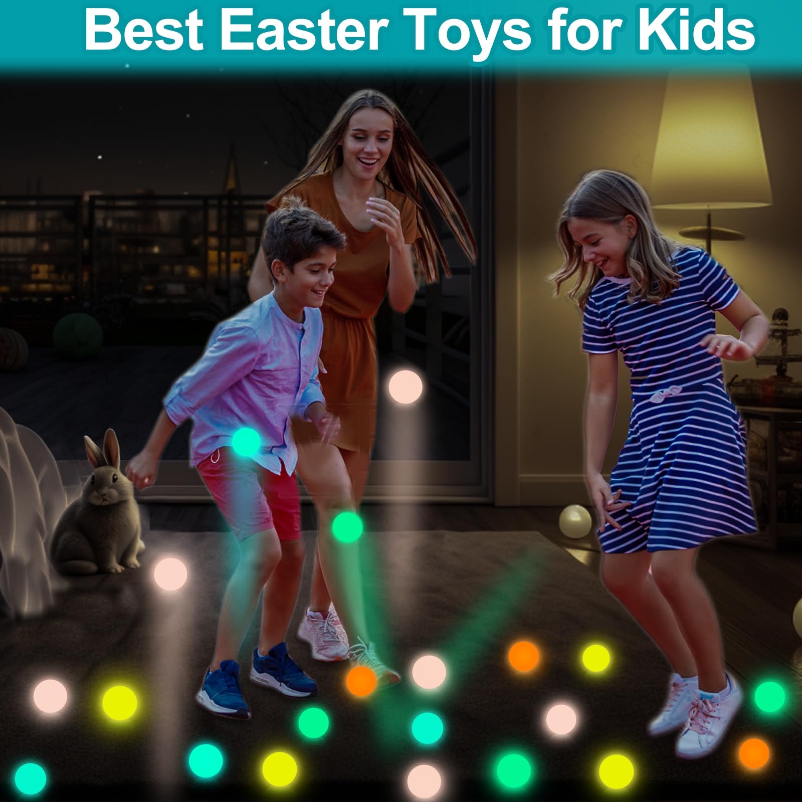 AMENON easy-to-spot egg fillers serve as party favors and gifts.