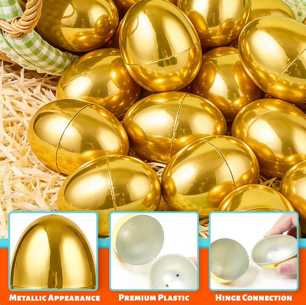 AMENON safe non-toxic plastic Easter eggs keep kids comfortable.