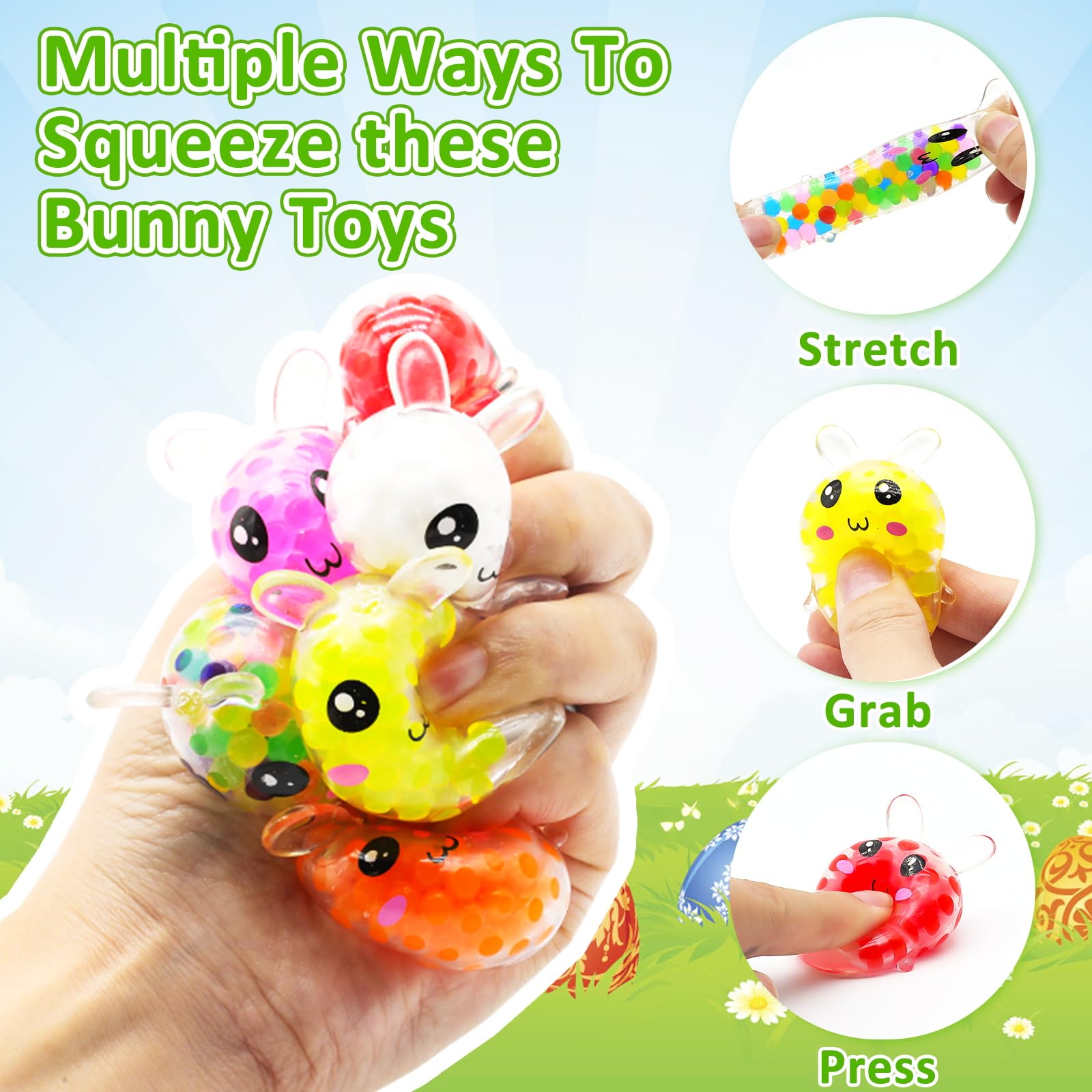 AMENON durable rubber Easter toys designed for kids' safe play