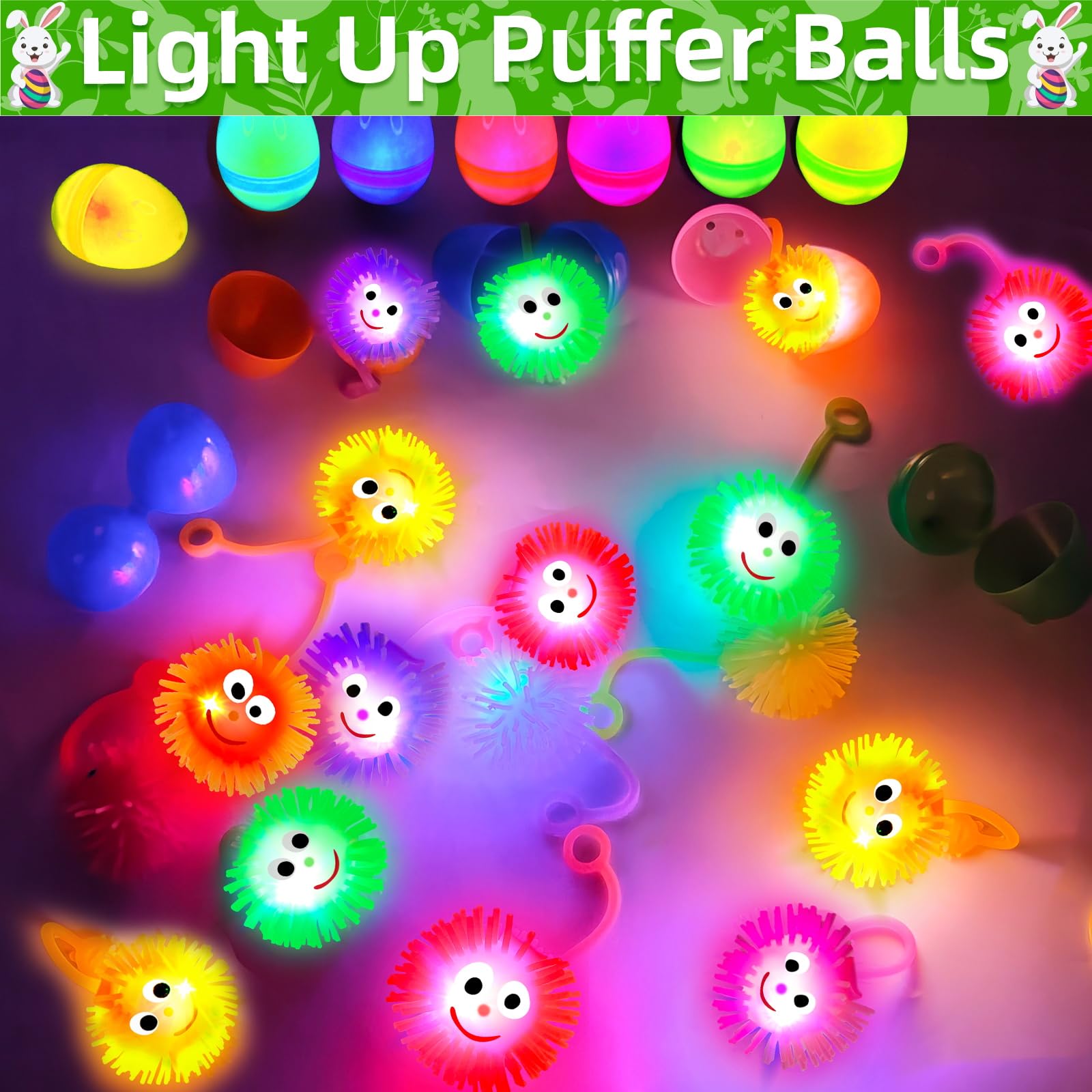 AMENON six-color glow eggs grab attention during group activities