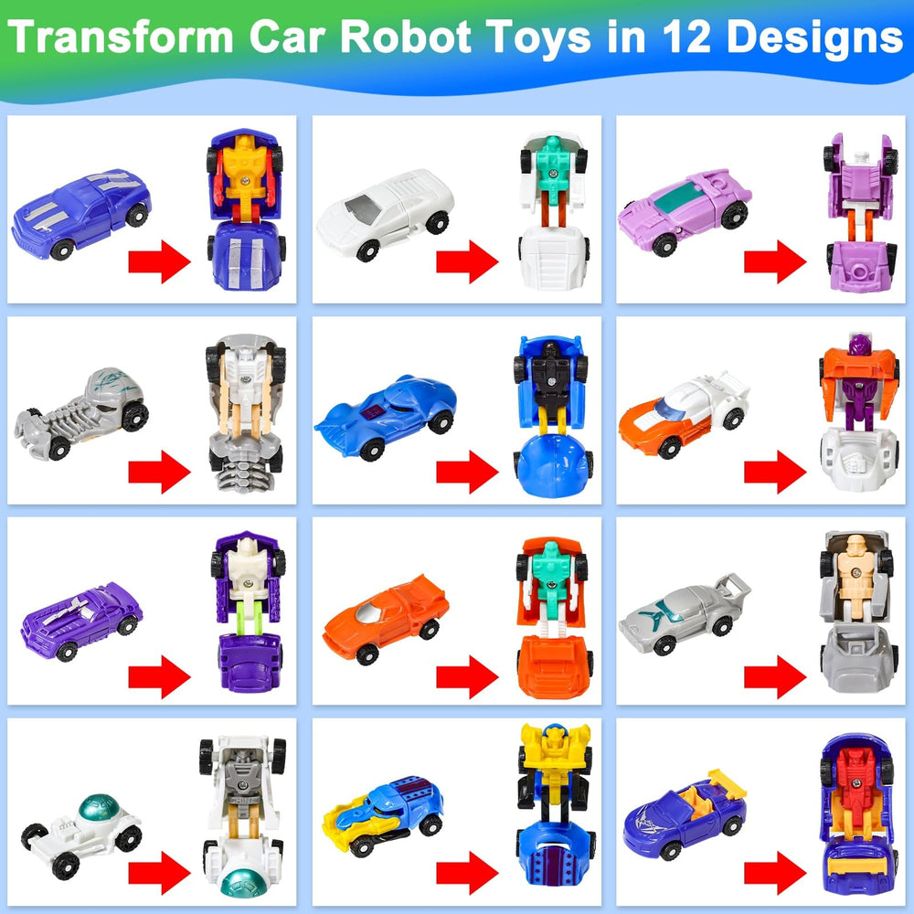 AMENON transform car toy inside yellow egg fosters creative play after every treasure find.