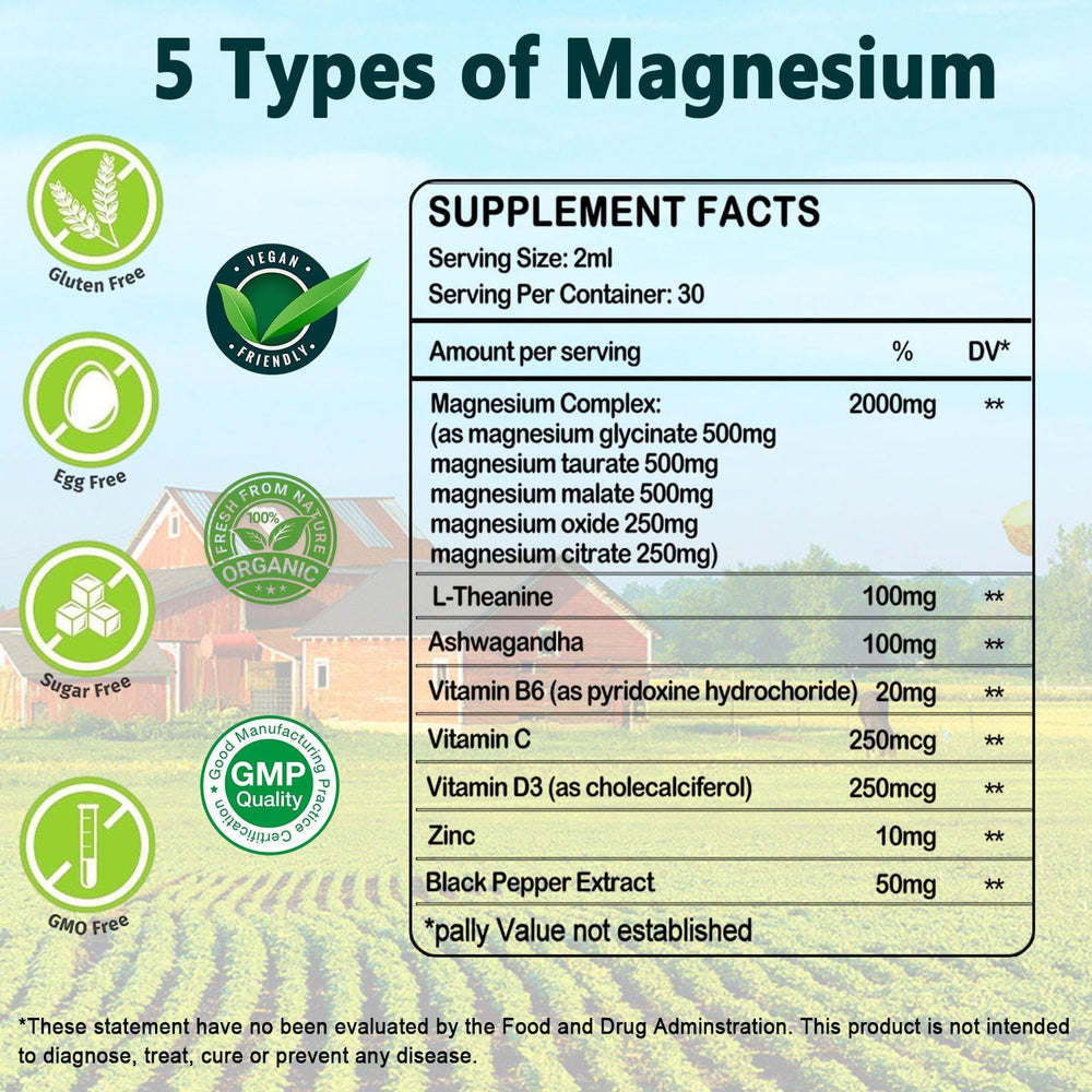 Tropical pineapple nectarine flavor representation for AMENQ hHEALTH magnesium drops.