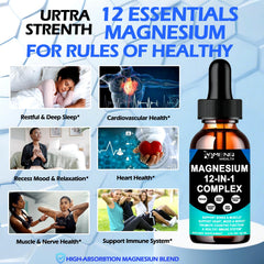 AMENQ magnesium glycinate and citrate blend close-up highlighting fast absorption.