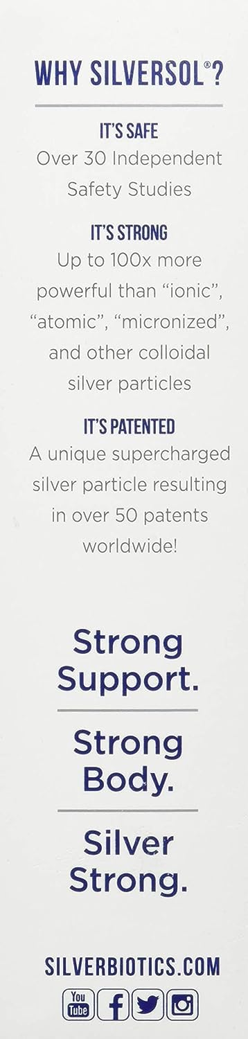 Pack of two outer box for American Biotech Labs Silver Biotics