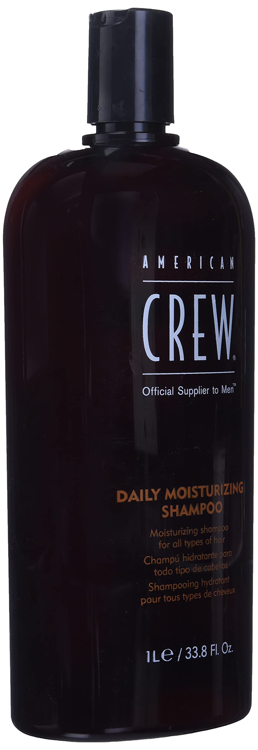 American Crew Daily Moisturizing Shampoo foam on hair demonstrates gentle cleansing and softness