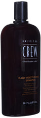 American Crew Daily Moisturizing Shampoo foam on hair demonstrates gentle cleansing and softness