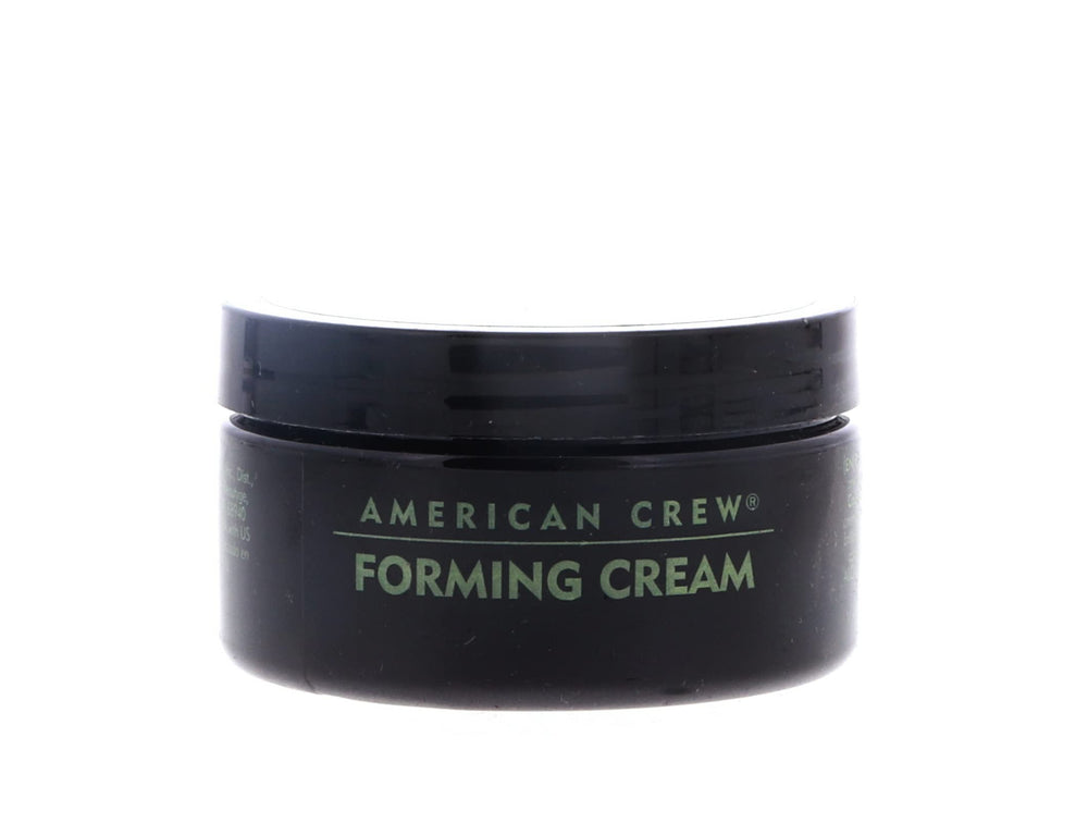 American Crew Hair Forming Cream defines waves with subtle shine for a versatile look.