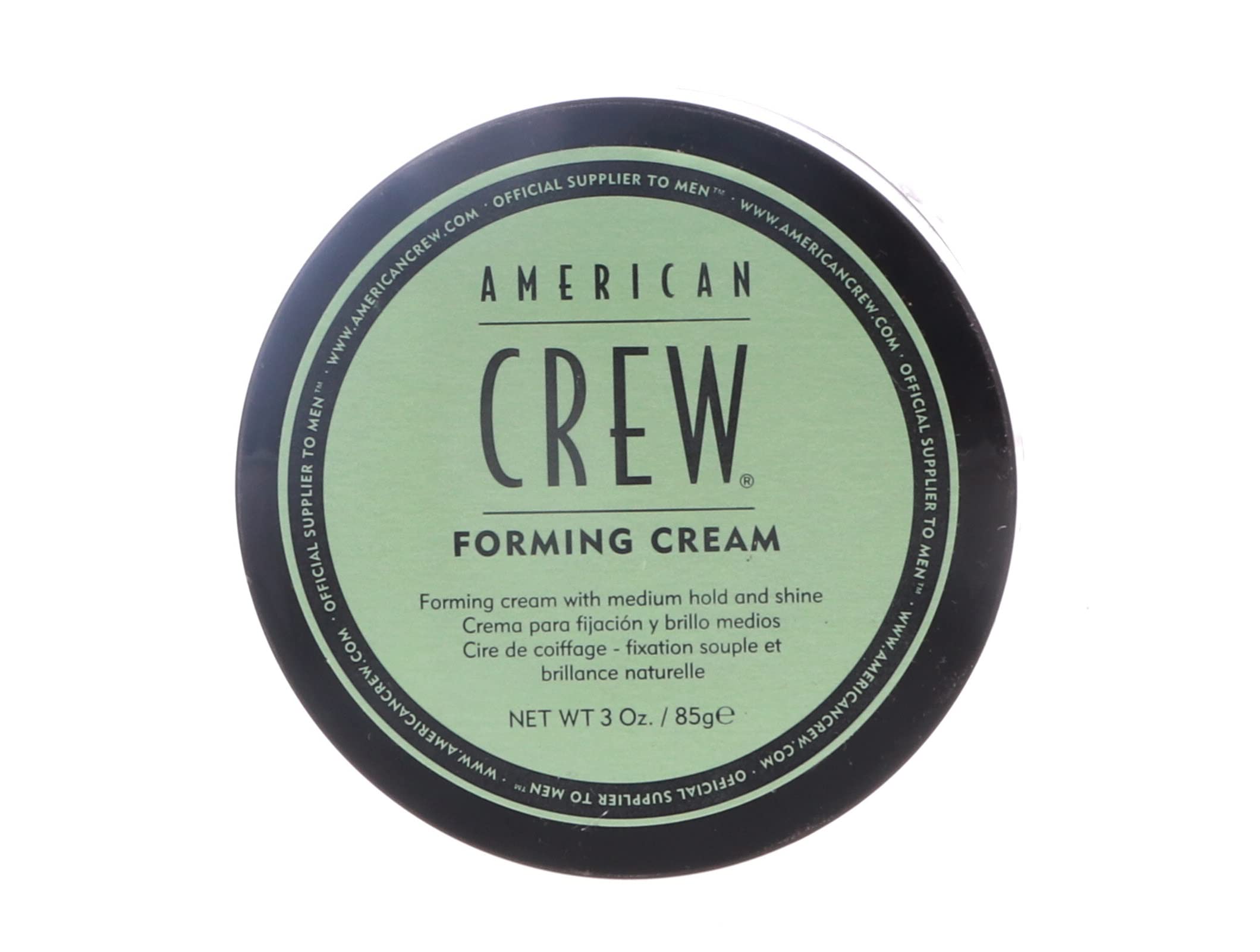 American Crew Hair Forming Cream tubes shown front view for pliable hold.