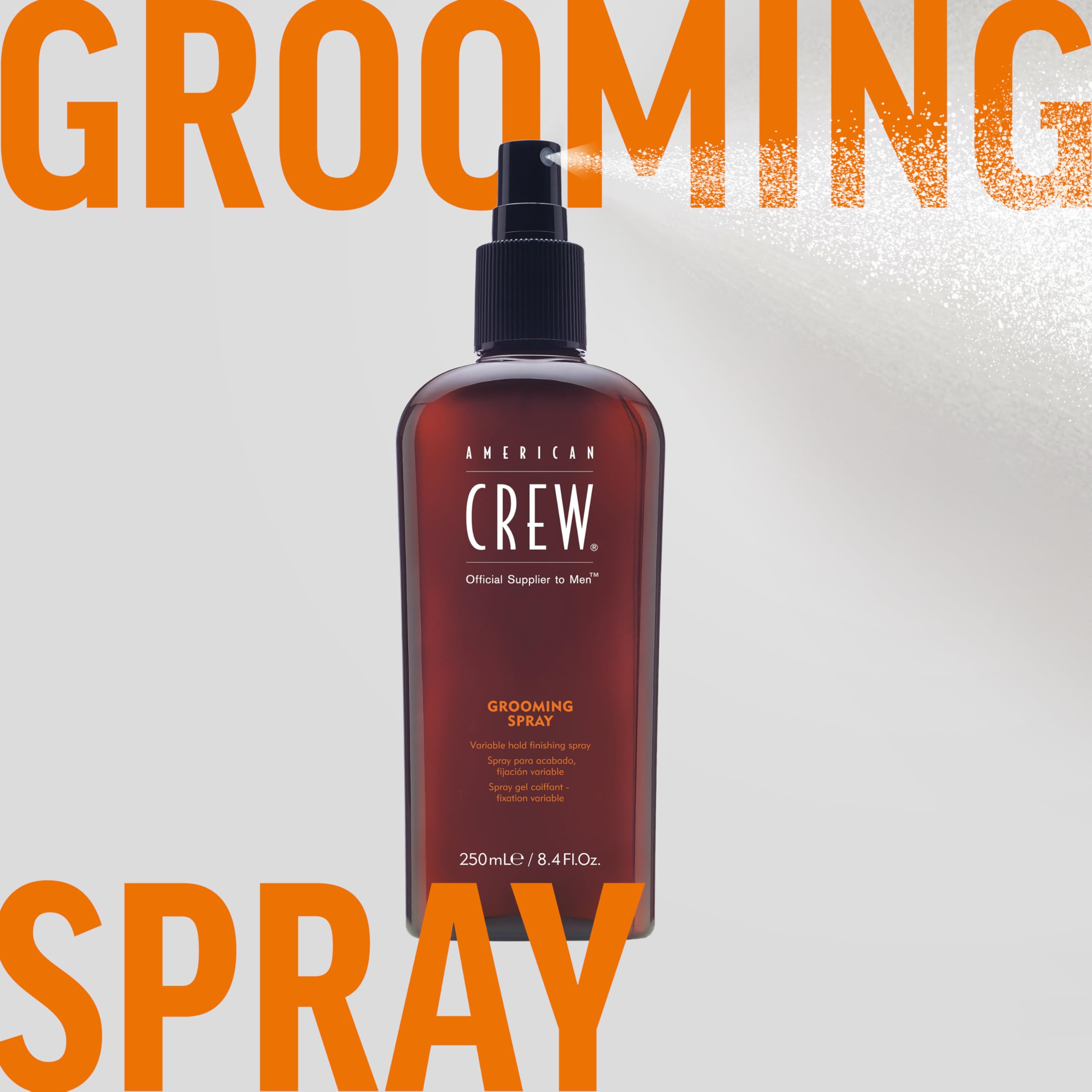 American Crew Grooming Spray enabling everyday versatile styling options