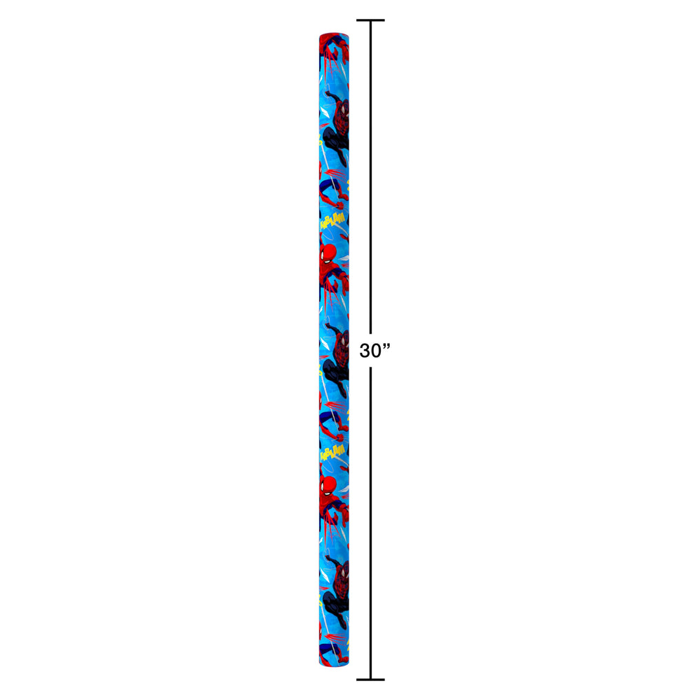 American Greetings Spiderman wrap ideal for crafts and party decor.